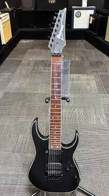 Ibanez - RG7320EX 7-String Electric Guitar - Black Flat 2